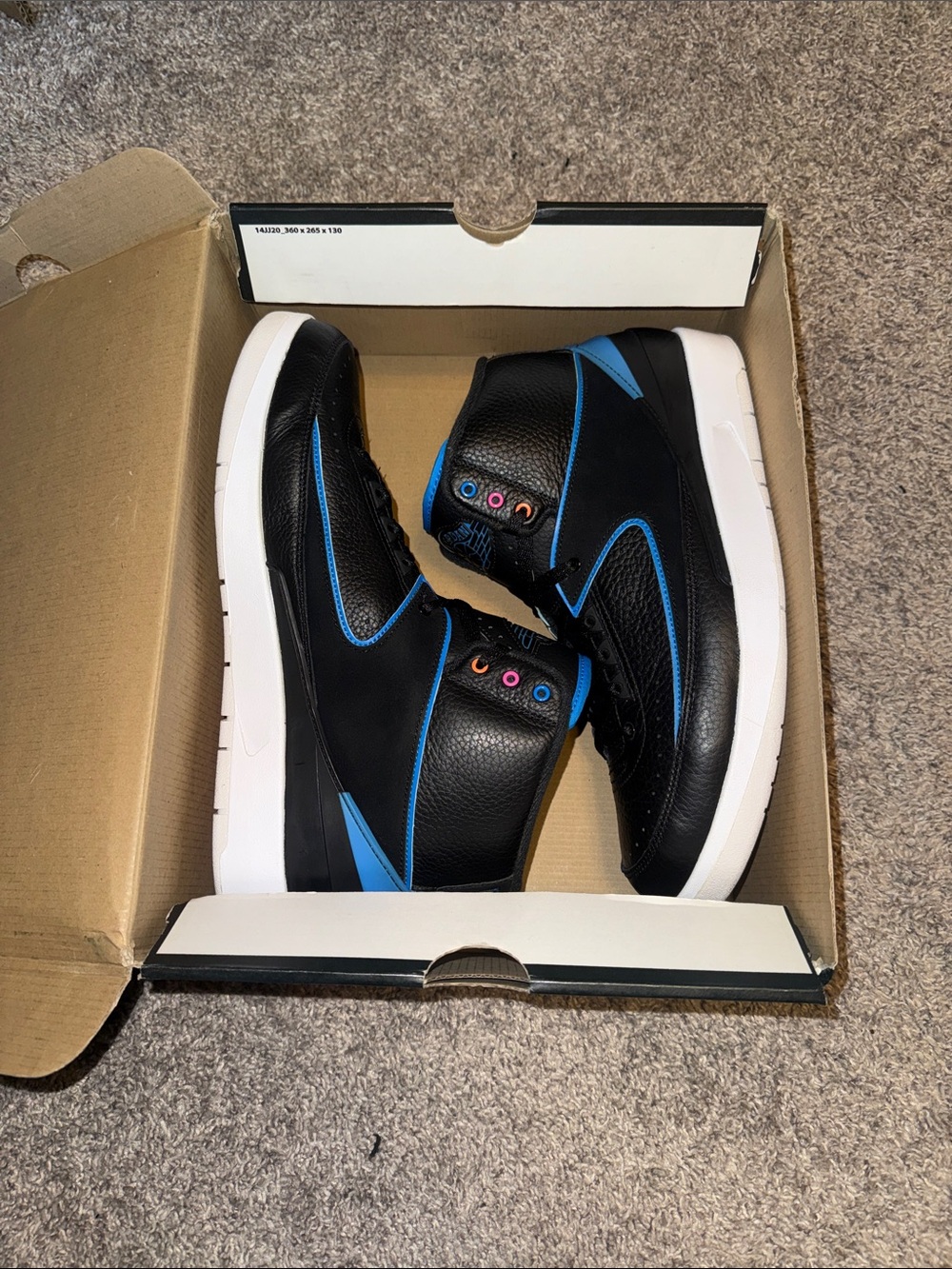 Size 12m Jordan 2 radio raheems